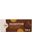 Galletas digestive chocolate con leche 300g - E.leclerc Soria