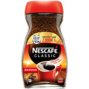 Café soluble descafeinado 200 g baja un 16% en BM Supermercados