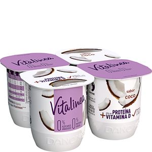 Imagen de Yogur desnatado sabor coco 4x125 g
