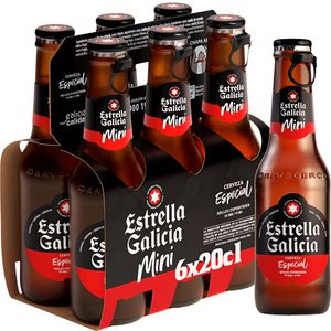 Imagen de Cerveza pack botellín 6x20 cl