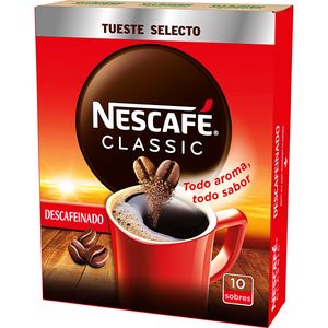 Imagen de Café soluble descafeinado 10 sobres