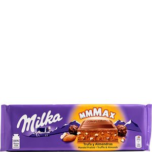 Imagen de Chocolate con trufa y almendras 300 g