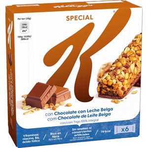 Imagen de Barritas Special K chocolate con leche 6x20 g