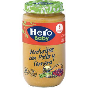 Tarrito de verduras con pollo y ternera 235 g baja un 11% en BM Supermercados