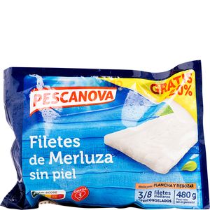 Imagen de Filete de merluza sin piel congelado 400 g