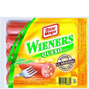 Imagen de Salchicha viena con queso 5 unidades 200 g