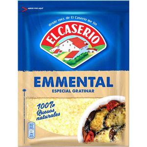 Queso emmental rallado 120 g baja un 10% en BM Supermercados