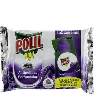 Antipolillas perfumador lavanda 2 ganchos