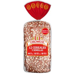 Imagen de Pan de molde 12 cereales y semillas 550 g