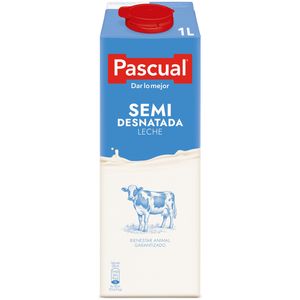 Leche semidesnatada 1 l baja un 7% en BM Supermercados