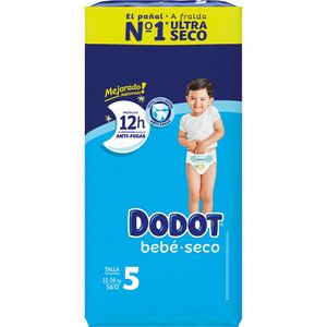 Pañales talla 5, 54 unidades (11-16 kg) baja un 16% en BM Supermercados