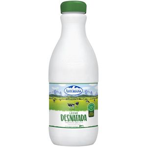 Leche desnatada 1,5 l baja un 6% en BM Supermercados