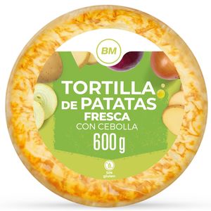 Imagen de Tortilla de patata fresca con cebolla 600 g