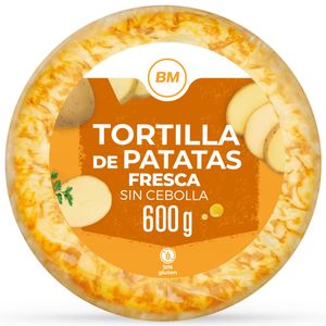 Imagen de Tortilla de patata fresca sin cebolla 600 g