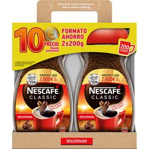 Imagen de Café soluble descafeinado 2x200 g