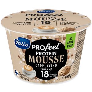 Mousse sabor cappuccino con proteina 150 g