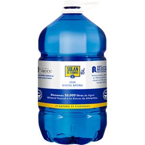 Agua mineral natural garrafa 5 l