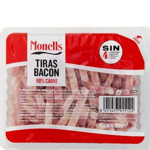 Bacón en tiras 100 g