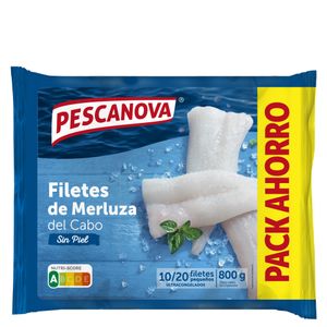 Imagen de Filete de merluza sin piel 800 g