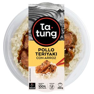 Imagen de Pollo teriyaki con arroz 250 g