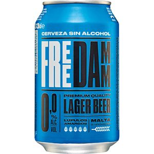 Imagen de Cerveza sin alcohol lata 33 cl