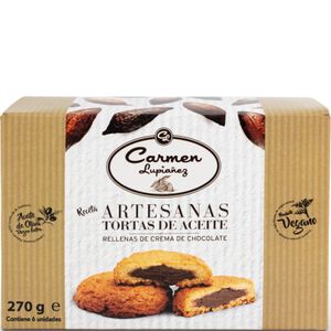 Imagen de Tortas de aceite rellenas de chocolate 270 g