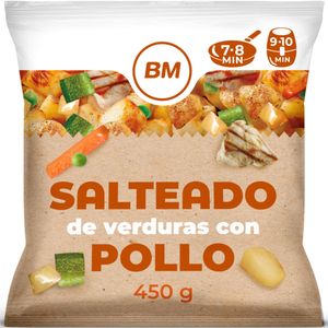 Imagen de Salteado de verduras con pollo 450 g