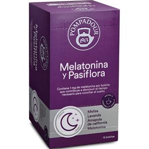 Imagen de Infusión melatonina y pasiflora 15 sobres