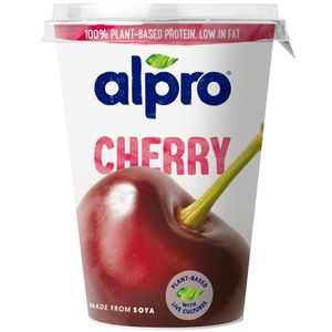Imagen de Yogur vegetal sabor cerezas 400 g