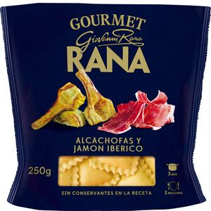 Imagen de Pasta fresca rellena de alcachofas y jamón 250 g