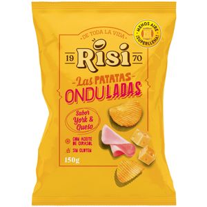 Imagen de Patatas onduladas sabor york y queso 150 g