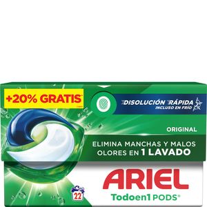 Imagen de Detergente pods original 18+4 lavados