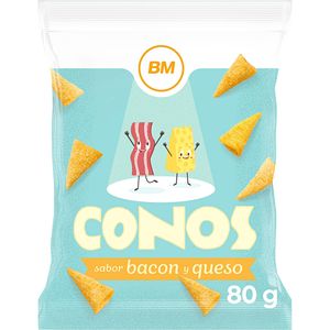 Imagen de Conos sabor bacon y queso 80 g