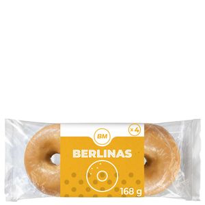 Imagen de Berlinas con azúcar 4 unidades 168 g