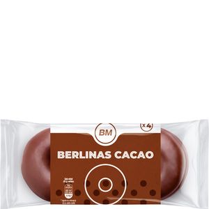 Imagen de Berlinas cacao 4 unidades 180 g