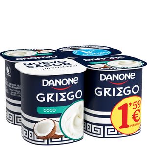 Imagen de Yogur griego sabor coco 4 unidades
