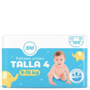 Imagen de Pañal gateo talla 4 9-15 kg 100 unidades