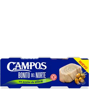 Imagen de Bonito del norte en aceite de oliva 3x65 g