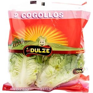 Cogollos de lechuga 2 unidades 200 g aprox baja un 8% en BM Supermercados