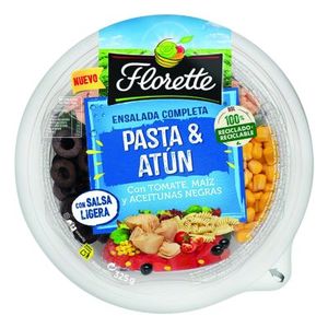 Ensaladada pasta y atun 325 g baja un 11% en BM Supermercados