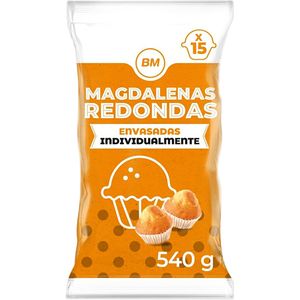 Imagen de Magdalenas redondas 540 g