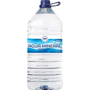 Agua mineral natural garrafa 5 l