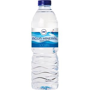 Agua mineral natural botella 50 cl