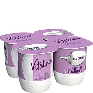 Imagen de Yogur natural desnatado 4x125 g