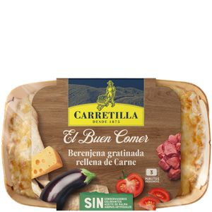 Imagen de Berenjena gratinada rellena de carne 350 g