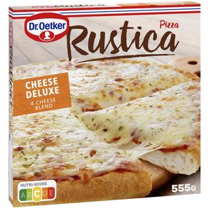 Pizza rustica cheese deluxe 555g baja un 7% en BM Supermercados
