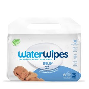Imagen de Toallitas humedas para bebes bio 3x60unidades