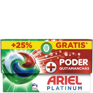 Detergente líquido pods efecto +oxi 15+4 lavados baja un 5% en BM Supermercados