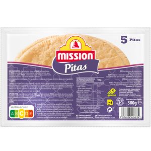 Pan de pita 300g baja un 5% en BM Supermercados