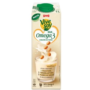 Imagen de Bebida de soja omega 3 brik 1 litro